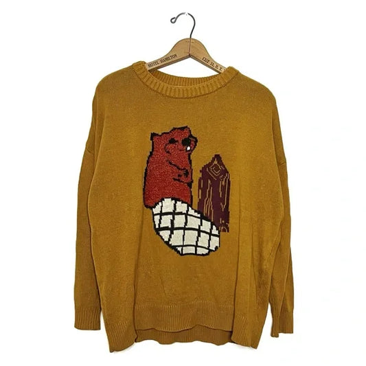 Urban Outfitters | BDG Beaver Knit Sweater