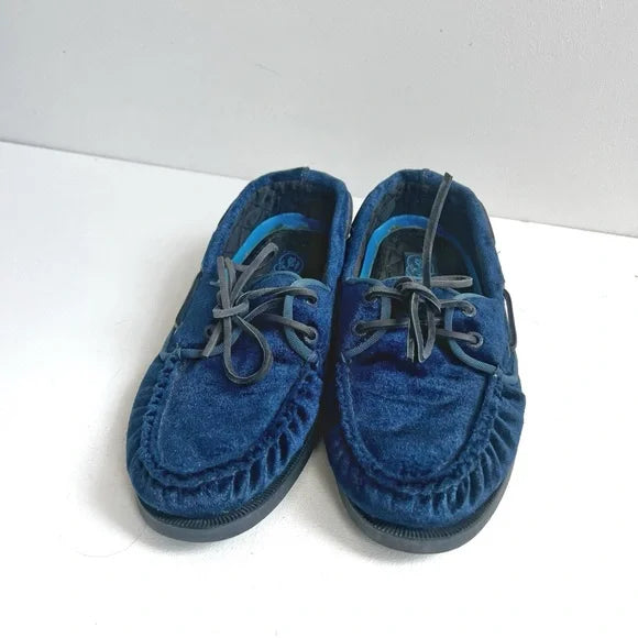 Sperry | Blue Suede Top Sider Shoes