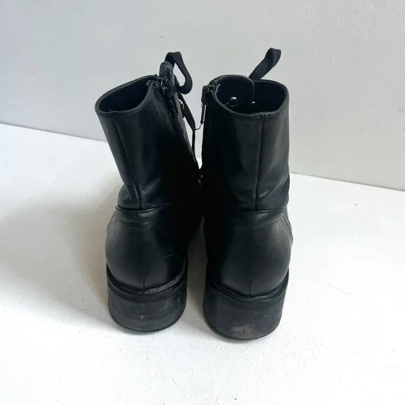 Napoleoni Italy | Leather Combat Boots