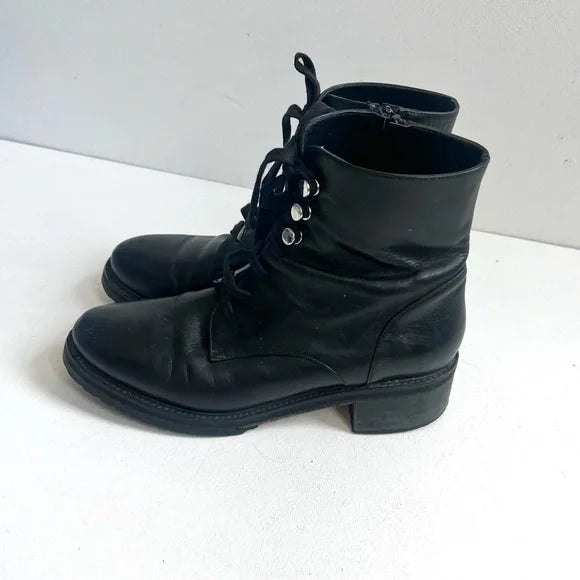 Napoleoni Italy | Leather Combat Boots