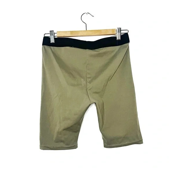 Essentials | Green Bike Shorts