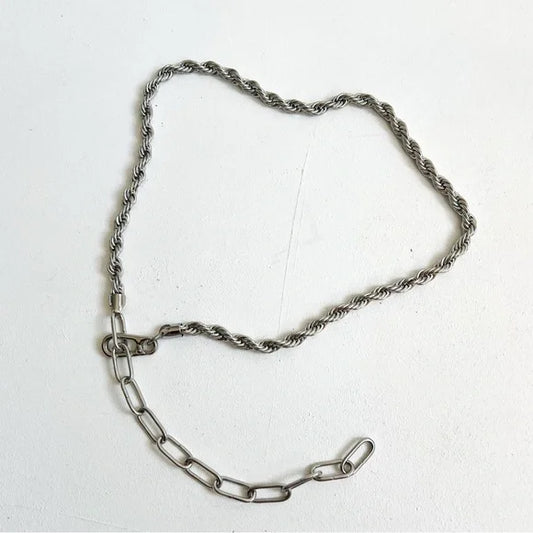 Vitaly | Silver Chain Waist Belt