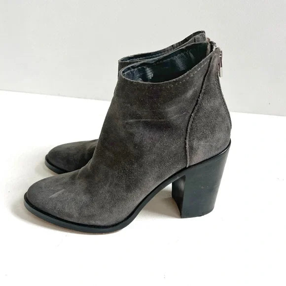 Dolce Vita | Stevie Grey Suede Leather Boots
