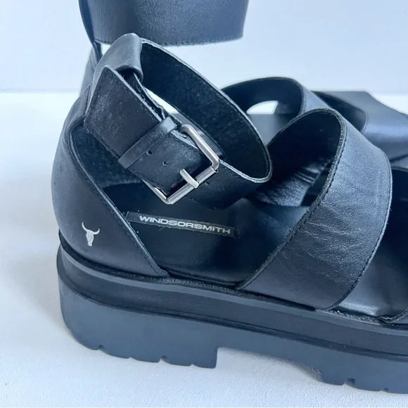 Windsor Smith | Leather Thrilled Sandals