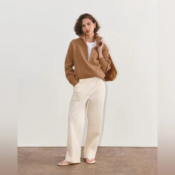 Everlane | Easy Pants in Cream