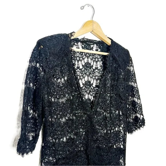 The Kooples | Structured Lace Top