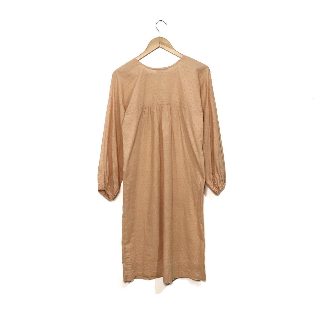 Maje | Peach Cotton Maxi Dress