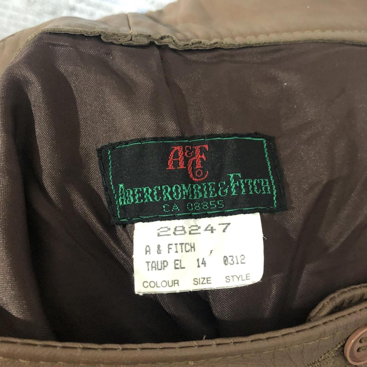 Abercrombie & Fitch | Vintage Leather Trousers
