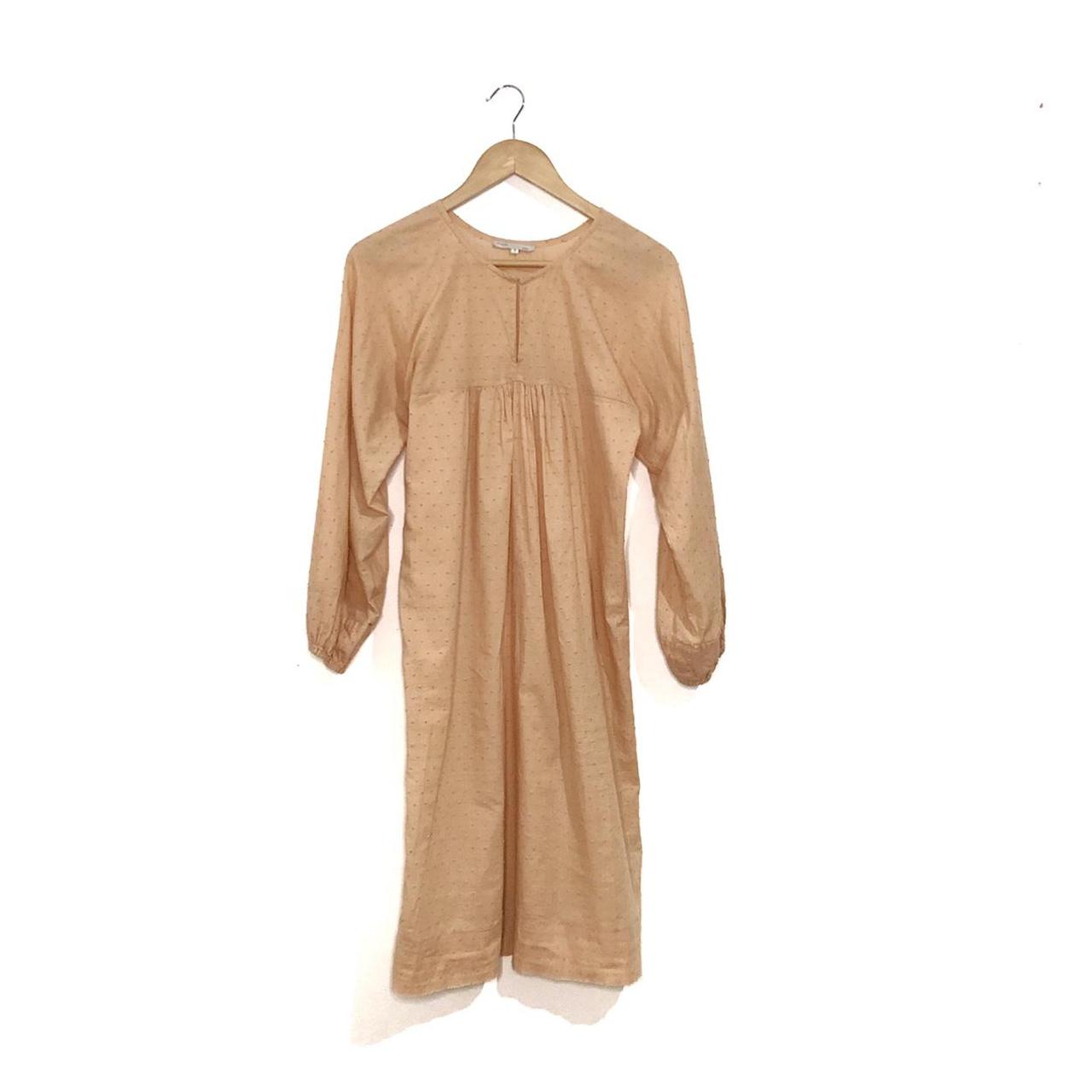 Maje | Peach Cotton Maxi Dress
