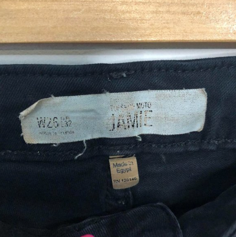 Topshop | Slit Knee Jamie Jeans