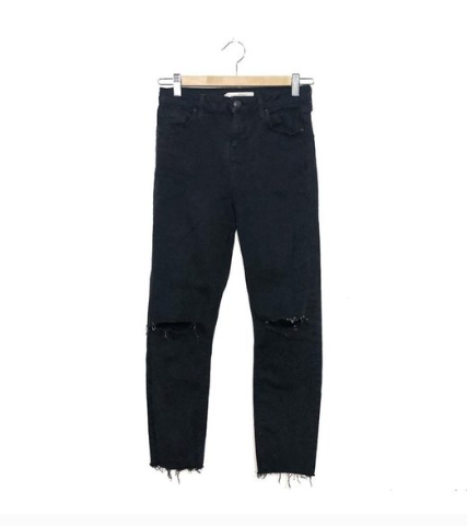 Topshop | Slit Knee Jamie Jeans