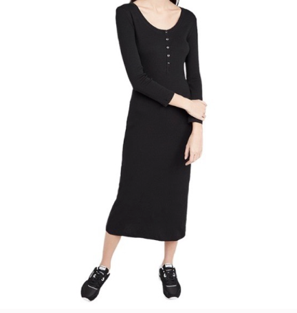 Ba&sh | Ribbed Midi Dress