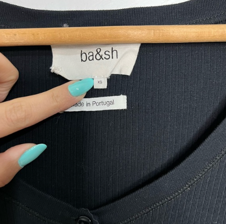 Ba&sh | Ribbed Midi Dress