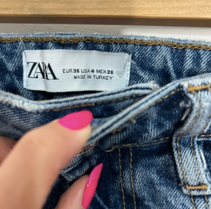 Zara | Busted Knee Jeans