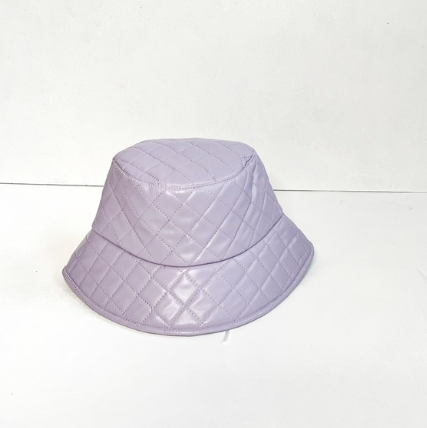 Lavender Quilted Bucket Hat