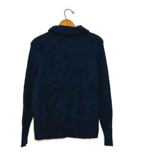 Babaton | Dark Blue Wool Sweater