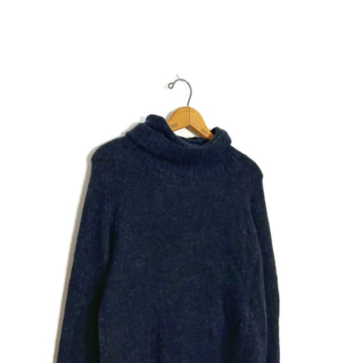 Babaton | Dark Blue Wool Sweater