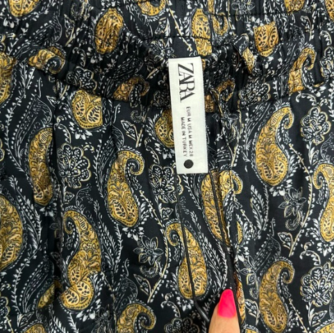 Zara | Printed Trousers