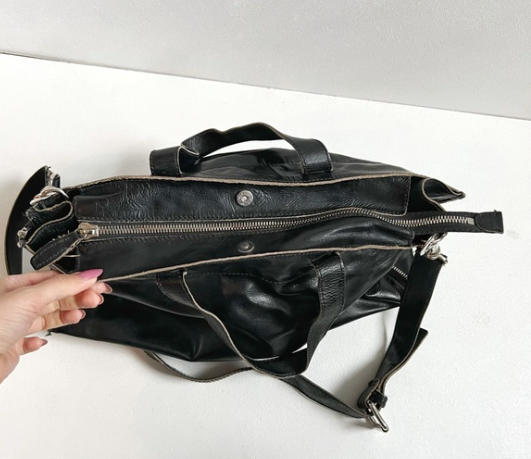 Francesco Biasia  Vintage Leather Bag – DropOffVintage