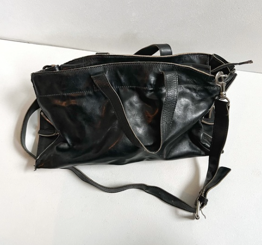 Francesco Biasia Two-Tone Brown Leather Handbag. NWOT. | Brown leather  handbags, Italian leather handbag, Leather handbags