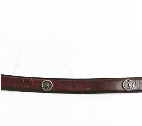 Vintage | Brown Leather Golf Icon Belt