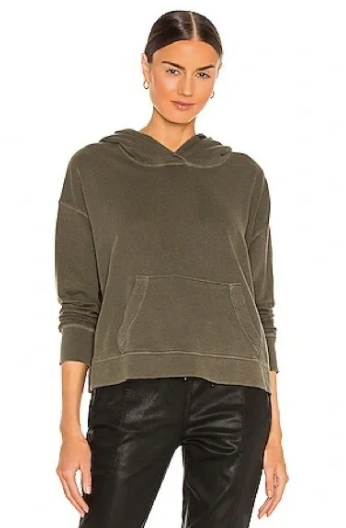 James Perse | Relaxed Crop Hoodie