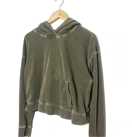 James Perse | Relaxed Crop Hoodie