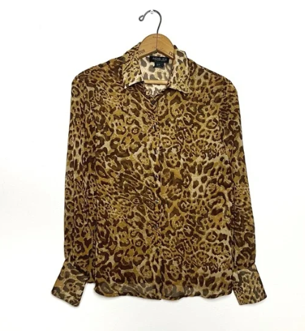 Rachel Zoe | Leopard Print Blouse
