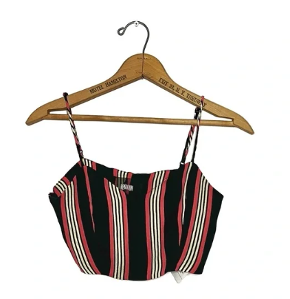 Reformation | Striped Crop Tank Top