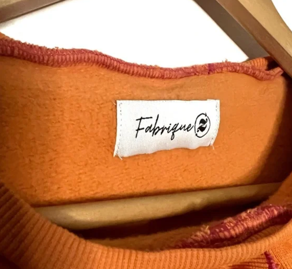 Fabrique Z | Claudine Collared Ruffle Sweatshirt