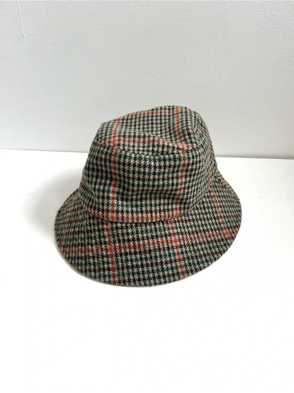 ICHI | Houndstooth Plaid Bucket Hat
