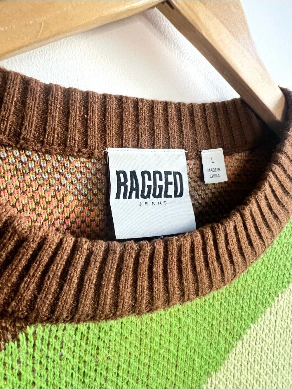 Ragged Priest | Swirl Knit Cropped Sweater
