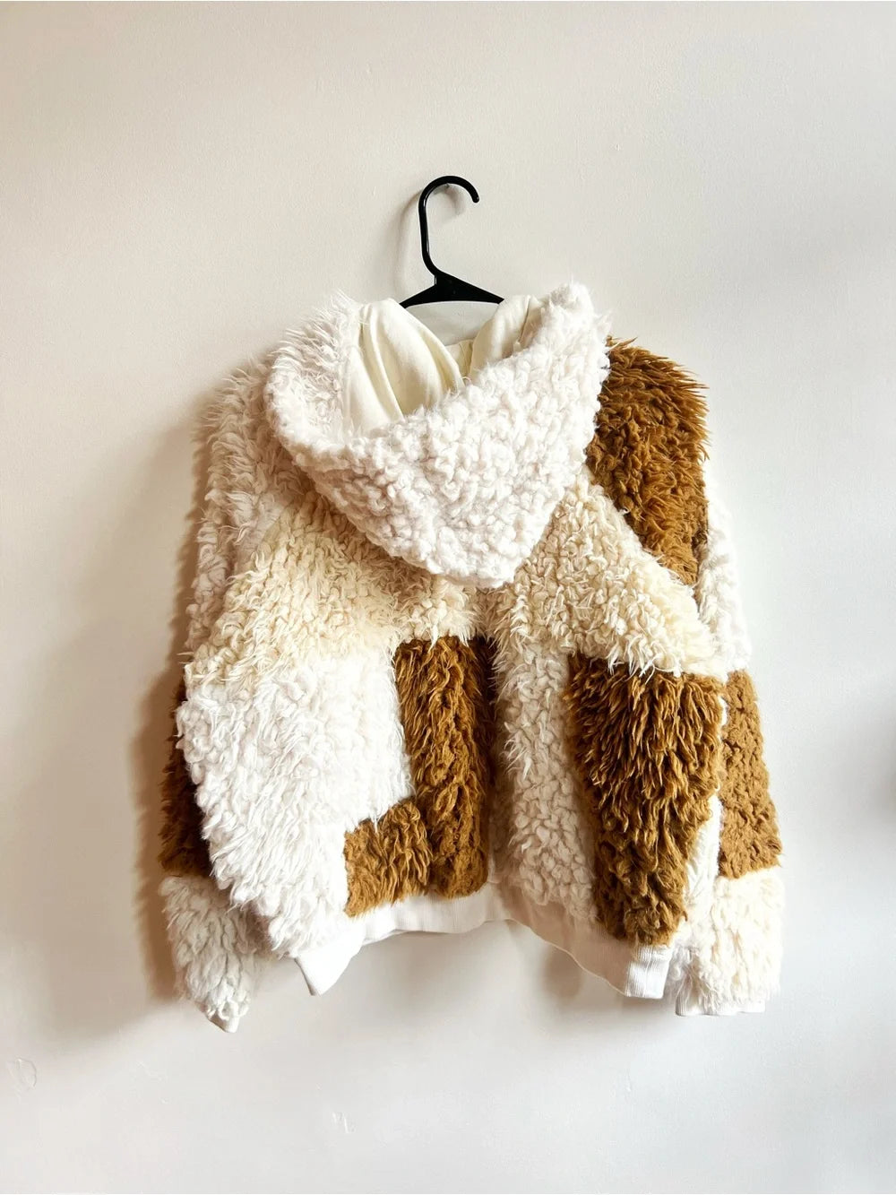 Free People | Be Mine Patchwork Teddy Coat