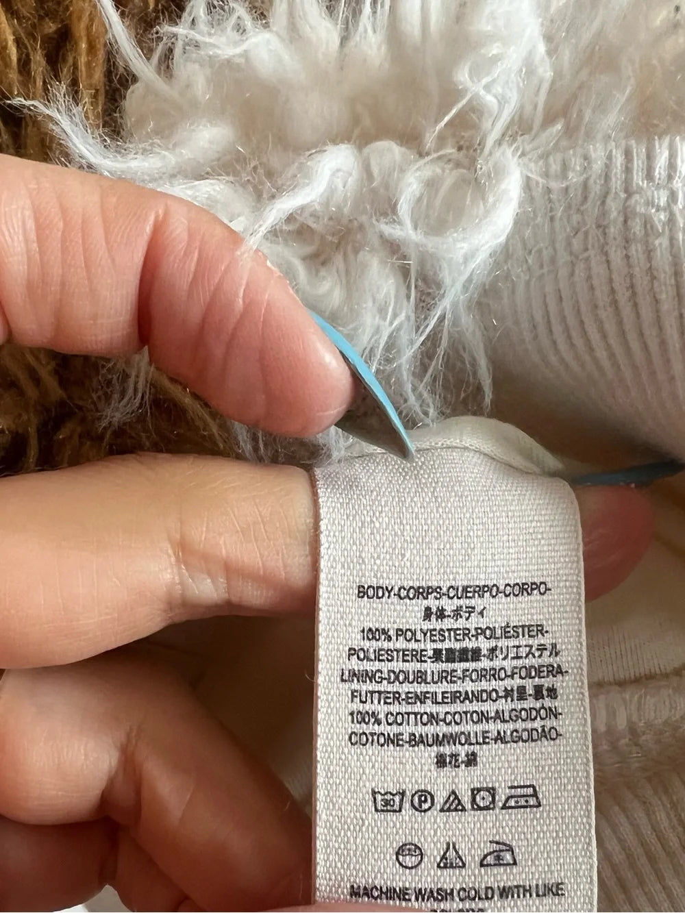 Free People | Be Mine Patchwork Teddy Coat