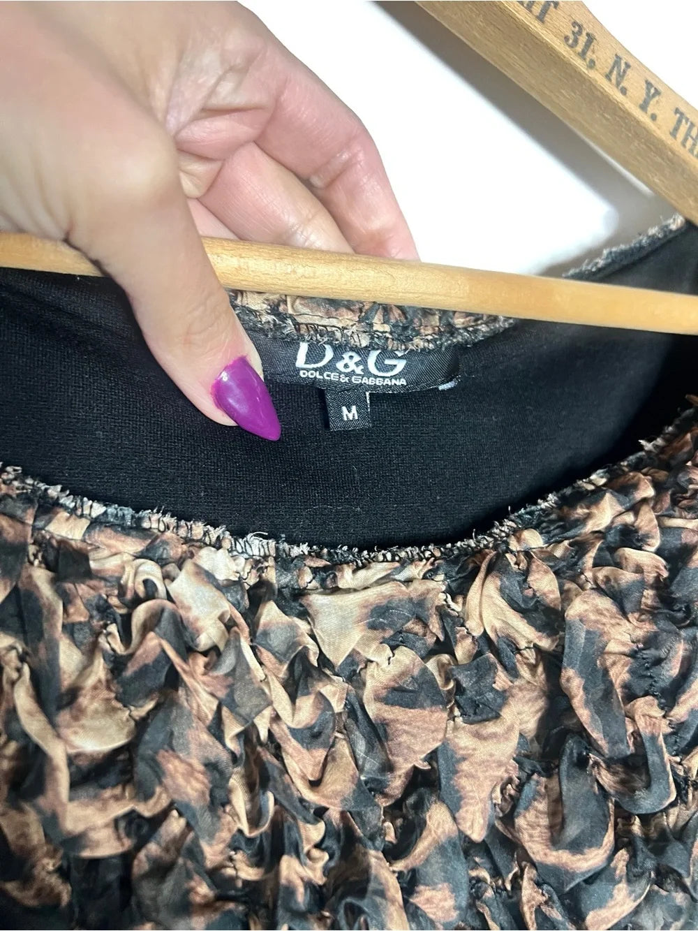Dolce & Gabbana | Leopard Print Knit Dress
