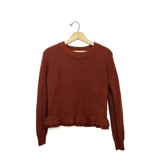 Wilfred | Ruffle Knit Sweater