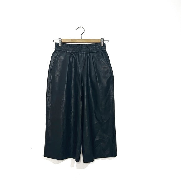 Zara | Faux Leather Culottes