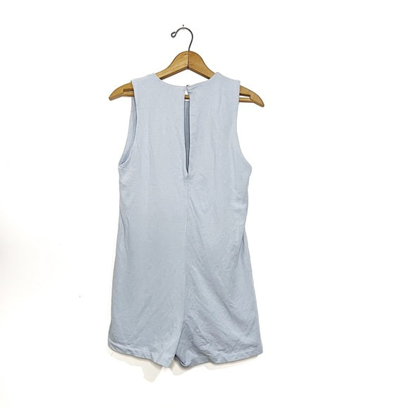 Zara | Powder Blue Romper