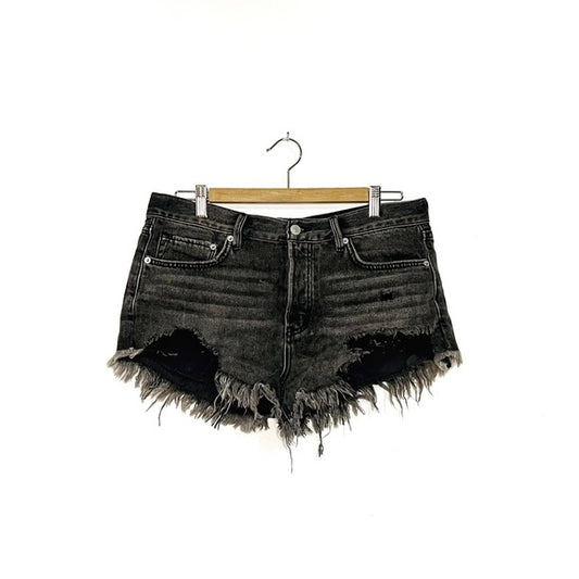 Free People | Grey Cut Off Shorts