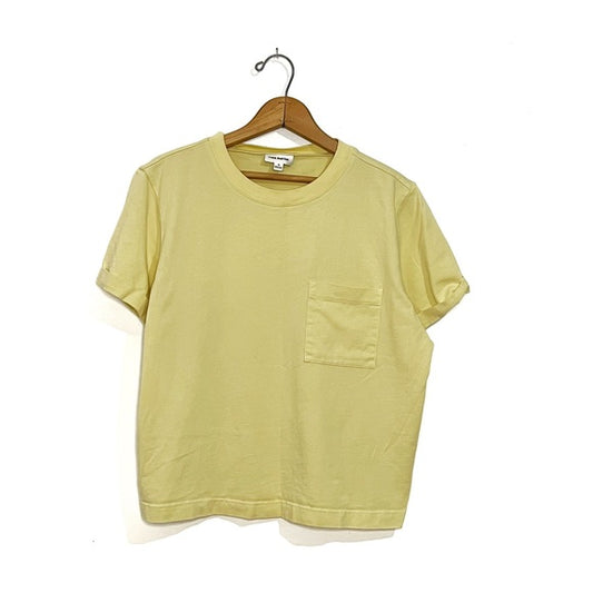 Frank and Oak | Yellow Pocket Tee