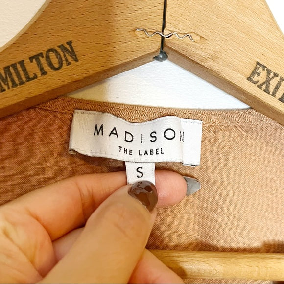 Madison The Label | Linen Florence Top