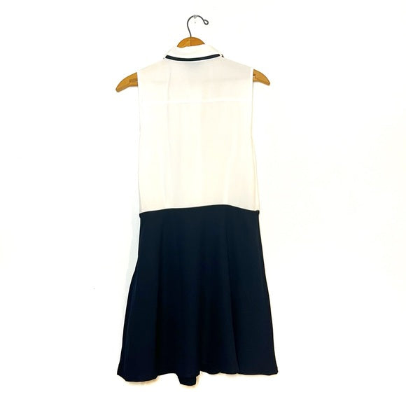 The Moon | Tie Neck Dress