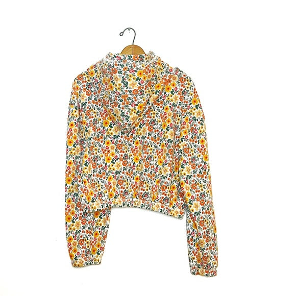 Nana The Brand | Floral Crop Hoodie