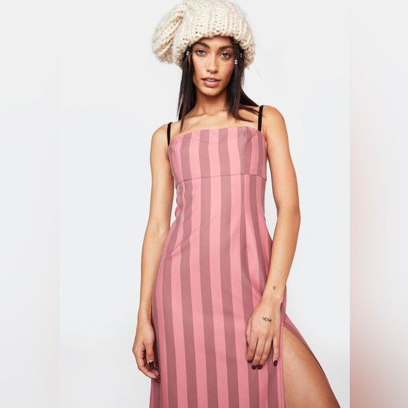 Dolls Kill | Delia’s Striped Midi Dress