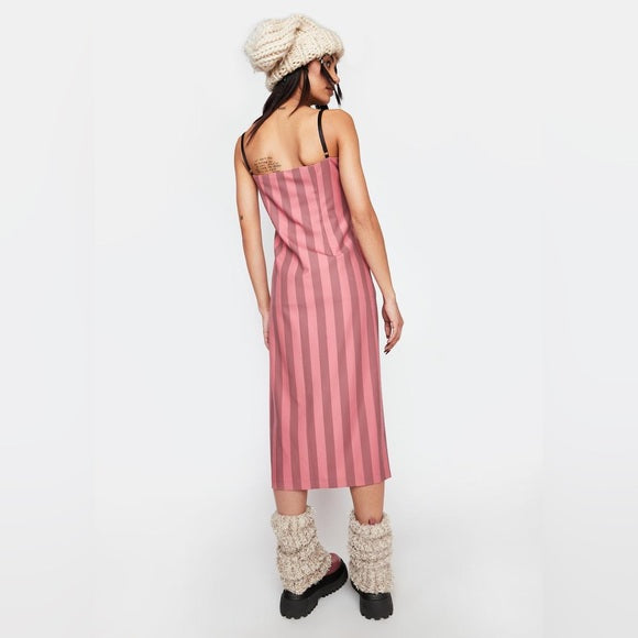 Dolls Kill | Delia’s Striped Midi Dress