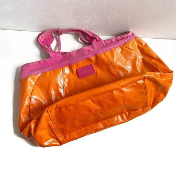 Lancaster | Orange Duffle Bag