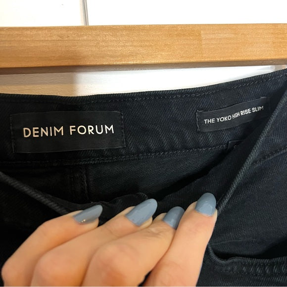 Denim Forum | Yoko High Rise Jeans