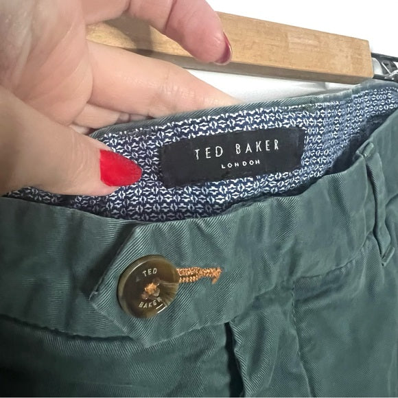 Ted Baker | Green Chino Pants