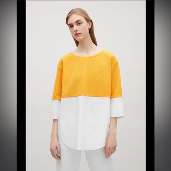 COS | Yellow & White Tunic