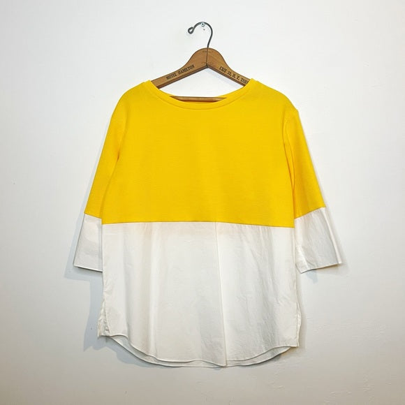 COS | Yellow & White Tunic